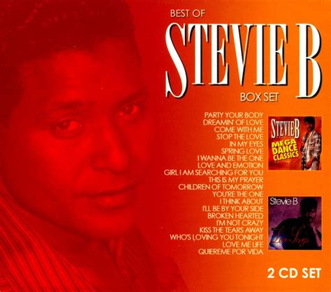 best buy best of stevie b mega dance classic love songs [cd]