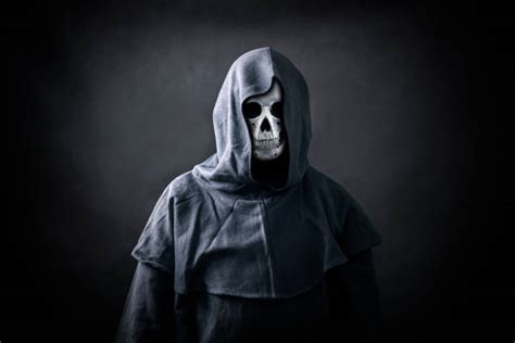 Skeleton Wearing Hoodie Сток картинки Istock