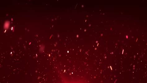 Red And Black Gradient Background Center Particle Element Loop Stock