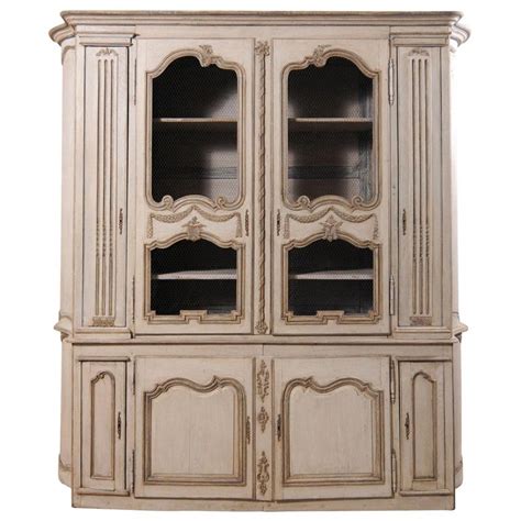 Many of our competitors use particle board or mixed hardwoods in the construction for different parts of their wooden storage cabinets. Large French Carved and Painted Wood Display and Storage ...