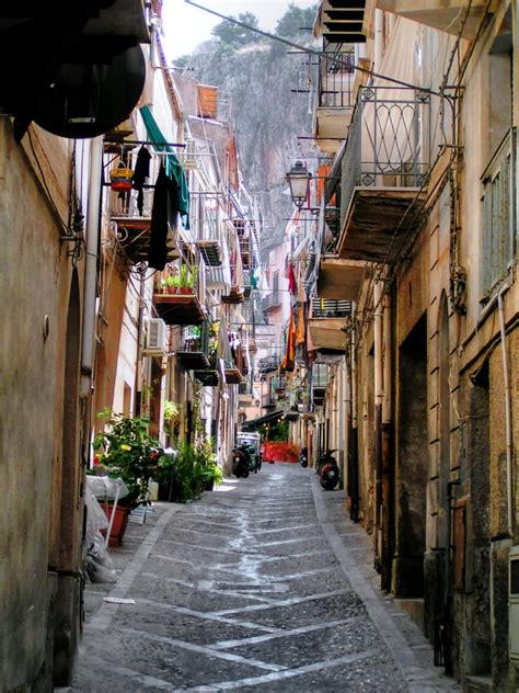 Streets In Cefalu Palermo Sicily Italy You Can Use Thi… Flickr