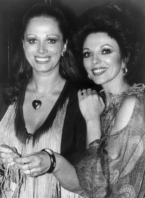 Joan only learned her sister had cancer in the days prior to jackie was 77. Collins Sisters in 2020 | Jackie collins, Celebrity ...