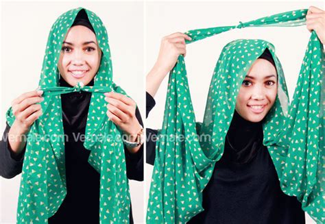 Tutorial Hijab Simple Pashmina Untuk Sehari Hari