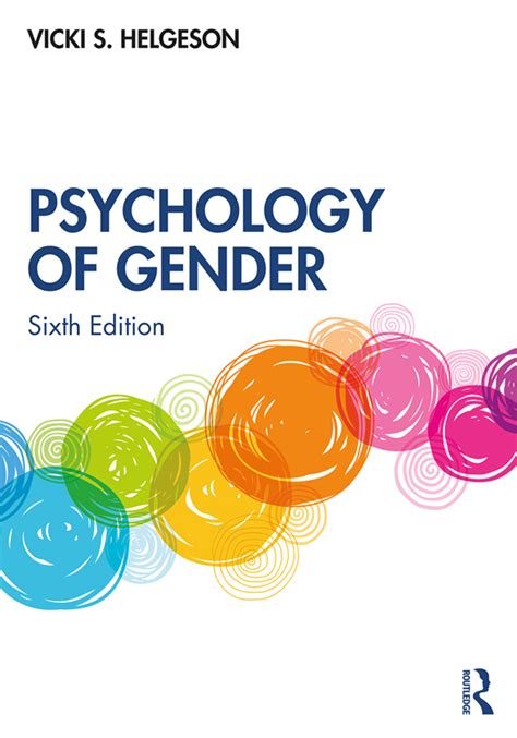 Gender Role Attitudes Psychology Of Gender Taylor And Francis Group