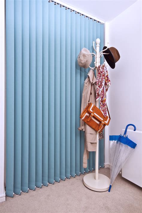 Vertical blinds can be made to measure but are also sold in standard sizes, so purchase the size when following our advice in our diy videos, make sure you use all equipment, including ppe, safely. Blue Vertical Blind | Diy blinds, Blinds for windows, Roller blinds diy