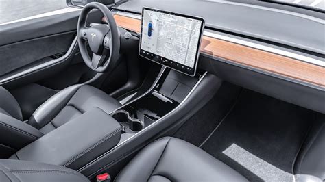 Tesla Model 3 White Interior Wood Trim Tesla Model S Updated With