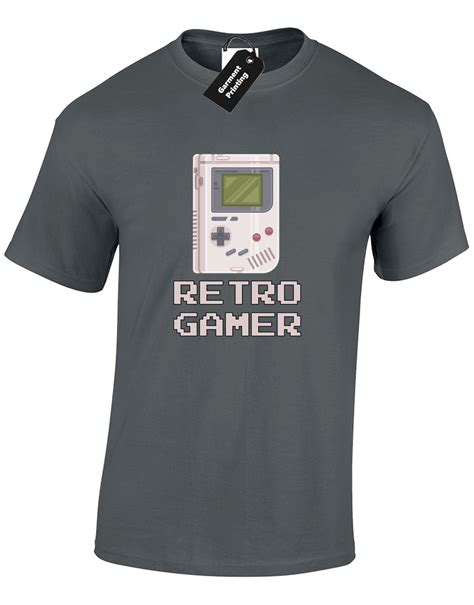 Retro Gamer Mens T Shirt Unisex Funny Gaming Nintendo Snes Ps4 Etsy