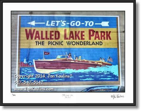 Walled Lake Amusement Park Photo Print Jan Kaulins Photo Art