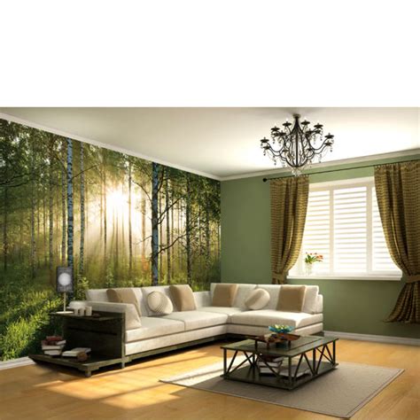 Forest Scene Wall Mural Iwoot