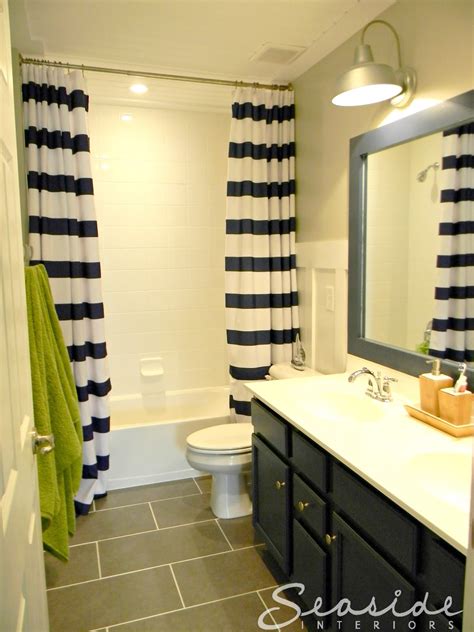 Plus 12 perfect neutrals to get you started. Seaside Interiors: Kids Nautical Bathroom Reveal