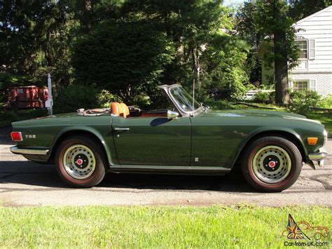 1971 Triumph Tr6 Convertible Factory Overdrive California Car Its Whole