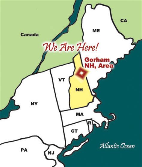 Gorham Nh In The Northern White Mountains Surrounded By