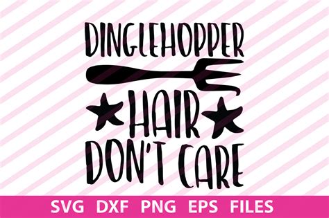 dinglehopper hair dont care graphic by designartstore · creative fabrica