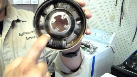 In extreme cases the washer's belt and/or motor pulley can be damaged. Kenmore / Whirlpool Washer Not Spinning 1 - YouTube
