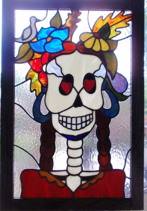 †☠ Dia De Los Muertos ☠† Stained Glass Stained Glass Mosaic Stained