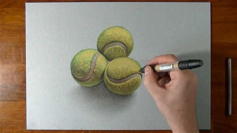 The best selection of royalty free tennis ball drawing vector art, graphics and stock illustrations. How to draw 3D tennis balls - YouTube