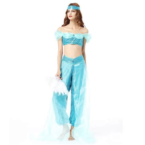 Sexy Arabe Costume De Danse Costume Femmes Dos Nu Linde Costumes Dhalloween Pour Femmes Adultes