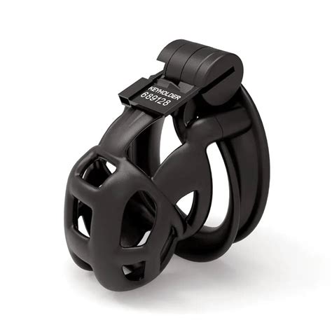 الراتنج الذكور العفة جهاز قفص الديك الصغيرة القياسية القضيب حلقة سوداء قفل حزام ضبط النفس عبودية
