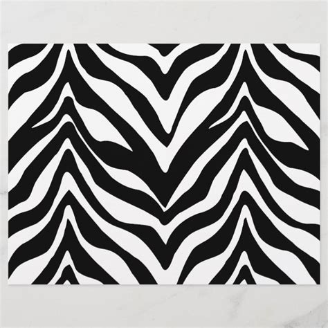 Zebra Print Party Paper