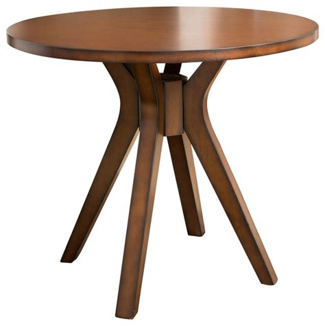 The counter height kitchen tables are important for your small family. GDFStudio - Noel Round Counter Height Solid Wood Dining ...