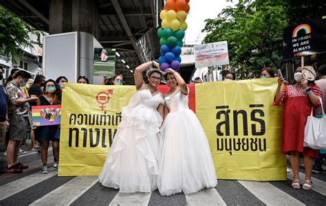 Parliament Passes Marriage Equality Bill And Related Bills Globe News Bangkok