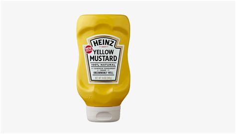 Heinz Mustard Logo Heinz Yellow Mustard Sauce Hd Png Download Kindpng