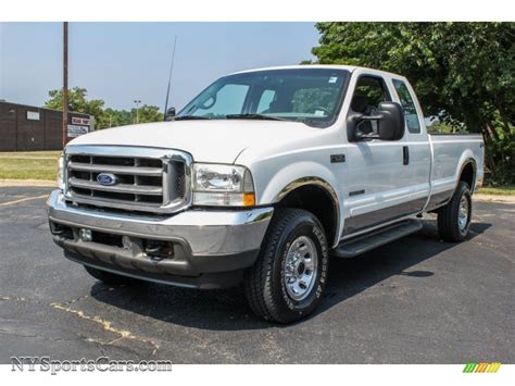 2002 Ford F250 Super Duty Xl Supercab 4x4 In Oxford White B77589