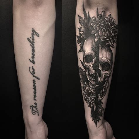 Forearm name cover up tattoos for men. Idea by Abby Brown on Tattoos | Forearm cover up tattoos ...