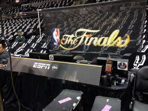 THE LINEUP 11 Things You Don T See At Home From ABC S NBA Finals