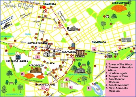 Search and share any place, find your location, ruler for distance measuring. Athens Map - ToursMaps.com