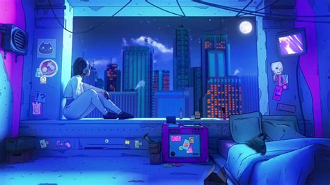 Evening Window With Lofi Hiphop Xsullo Live Wallpaper Live Wallpaper