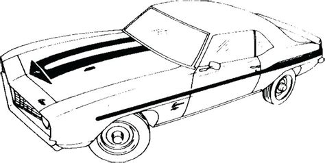 1969 Camaro Coloring Pages At Getcoloringscom Free Sketch Coloring Page