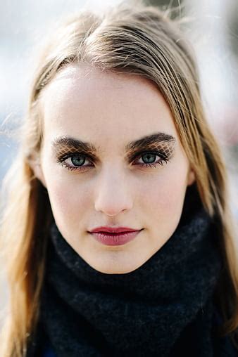 maartje verhoef women model face blue eyes depth of field lipstick dutch hd phone