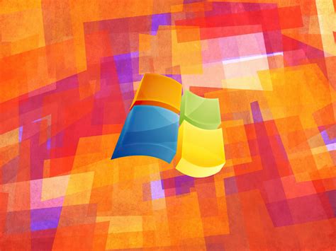 Desktop Wallpaper Windows Xp 3d Logo Geometry Hd Image Picture