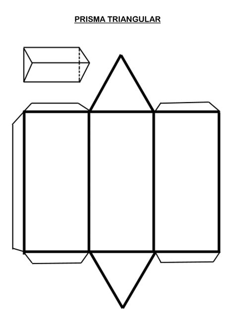 Plantillas Cuerpos Geom Tricos Figuras Geometricas Para Recortar The