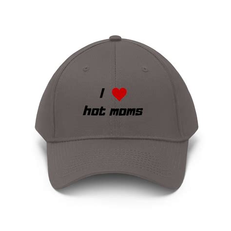 i love hot moms i love hot moms hat i love milfs hat i etsy