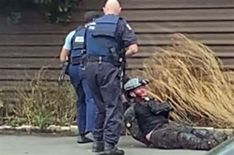 New Zealand Shooting Dramatic Moment Terror Suspect Brenton Tarrant Is