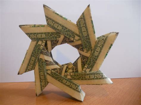 Learn How To Make A Money Origami Wreath