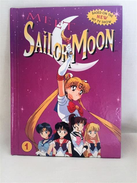 Vintage Meet Sailor Moon Hard Cover Book 1995 Euc Sailor Moon
