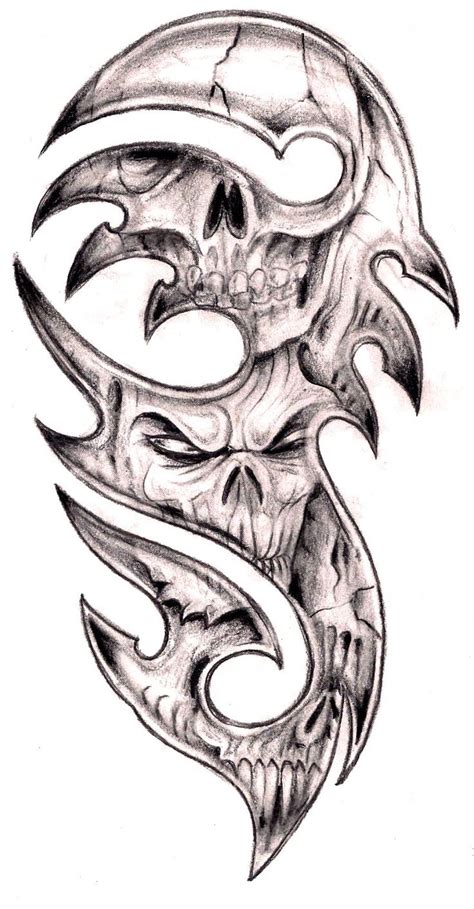 85 Best Images About Skulls On Pinterest Tattoo Drawings Stencils