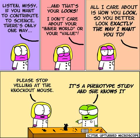 Follow The Upturned Microscope On Twitter And Facebook Science Humor Chemistry Biology Memes