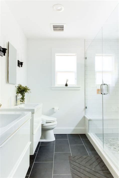 31 fantastic black floor tiles design ideas for modern bathroom decorkeun