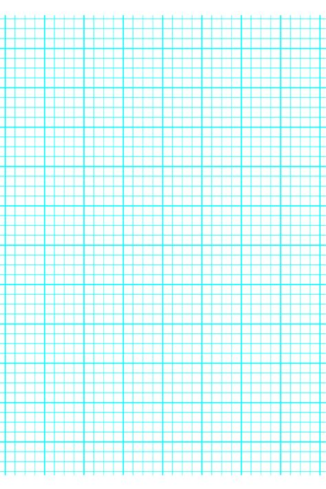 Heavy Line Graph Paper 4 Squares Per Inch Graph Paper