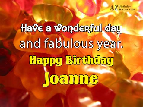 Happy Birthday Joanne