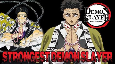 Everything About The Stone Pillar Gyomei Himejima Demon Slayer