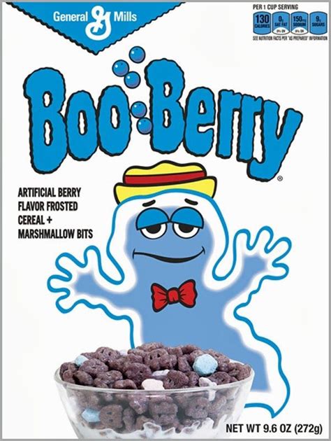 Vintage Boo Berry Cereal Count Chocula Was My Favorite Of The Monster Cereals Cereal Packaging