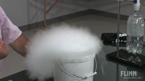 Dry Ice Demonstrations Youtube