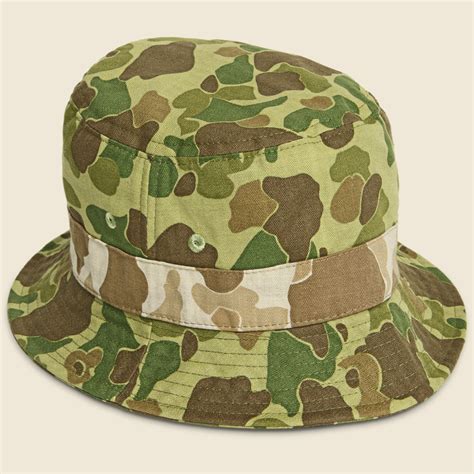 Frogskin Camo Bucket Hat Jungle