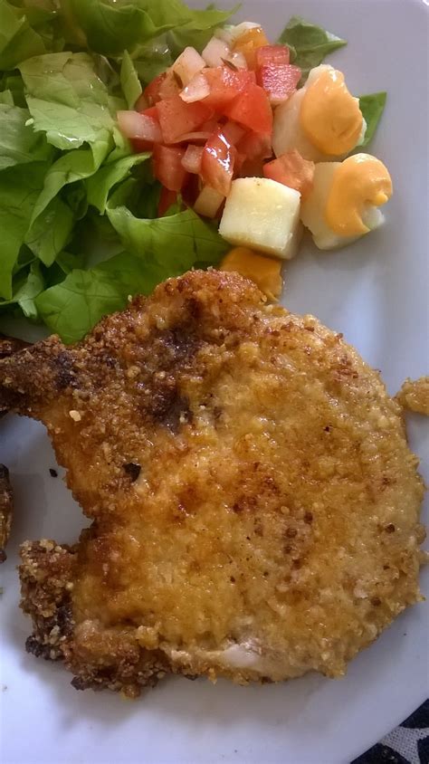 Combine minced garlic with chopped onion, lemon juice, soy sauce, and honey. Panko Parmesan Baked Pork Chops Recipe in 2020 | Baked ...