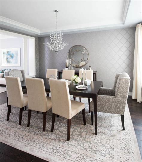 Wallpaper For Dining Room Ideas Homifind